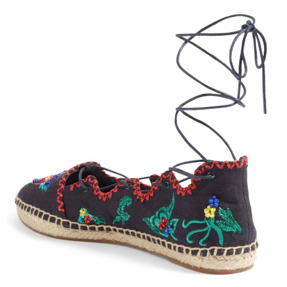 Tory Burch Sonoma Embroidered Flat - Picture 6 of 7